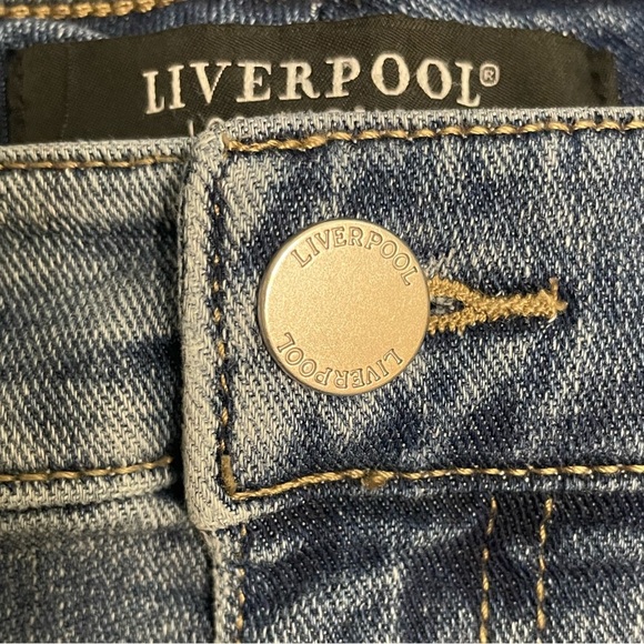 Liverpool Los Angeles Liv ECO Not Skinny Skinny Slim Relaxed Denim Jean Sz 12/31 - Picture 9 of 15